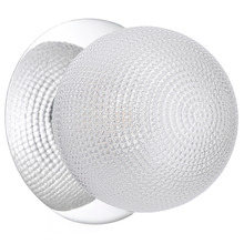 Lassie Diamond Cut Glass Warm White LED Outdoor Wall Light